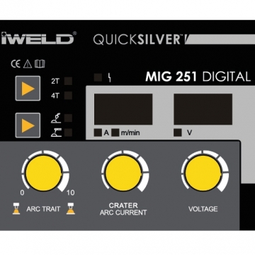 IWELD MIG 251 (250A) DIGITAL Hegesztő inverter (Egyfázisú)