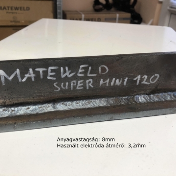 MATEWELD Hungary Buffalo Power™ Super Mini 120 inverteres hegesztő + Lift Tig funkció