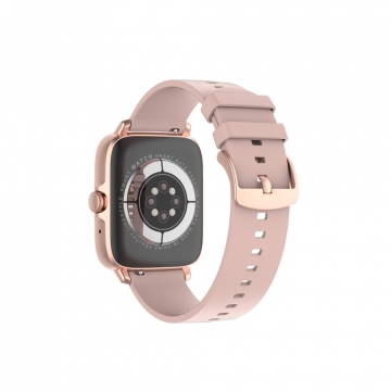 Wear Pro DT102.0 - Rose Gold, Cserélhető Rózsaszín szilikon szíjjal