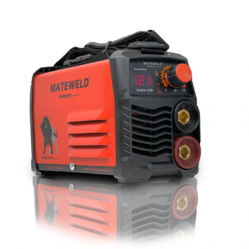 MATEWELD Hungary Buffalo Power™ Super Mini 120 inverteres hegesztő + Lift Tig funkció, Kofferrel, csomagban