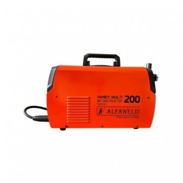 ALFAWELD HANDY MULTI 200 Synergic MIG/MAG-FLUX-SYN-MMA-HF TIG-Lift TIG DC-CUT inverteres hegesztő és plazmavágó gép